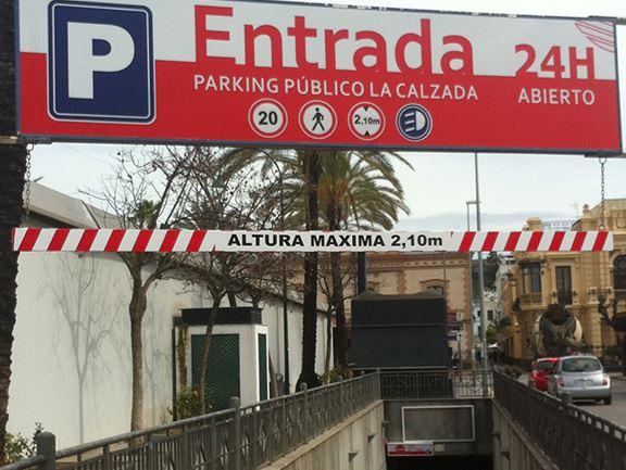 Foto del parking INDIGO La Calzada en Sanlúcar de Barrameda