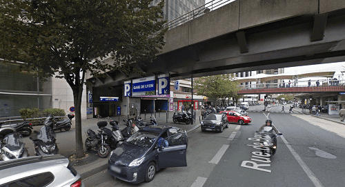 Photo of the INDIGO Gare de Lyon car park in Paris