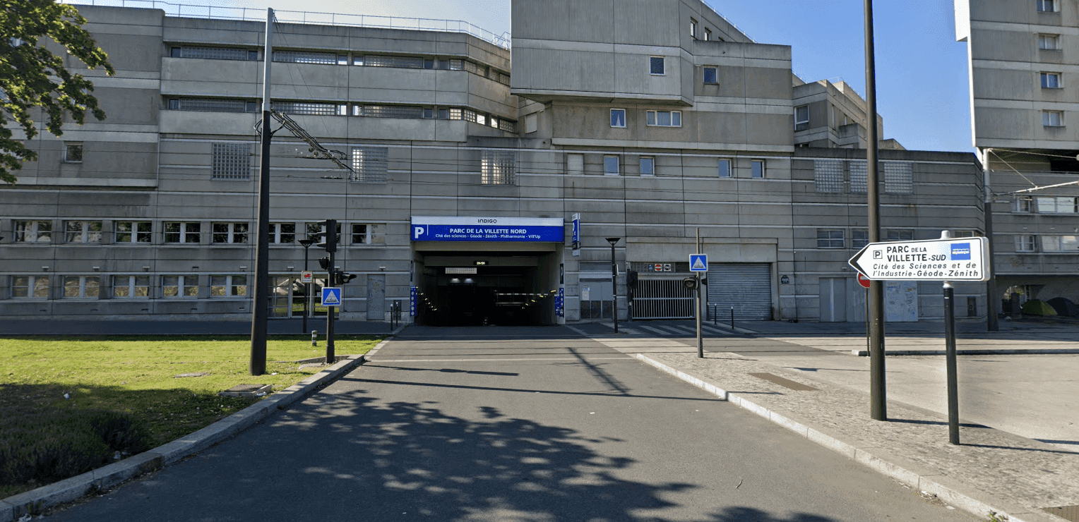 Photo of the INDIGO Parc de la Villette Nord - Cité des Sciences car park in Paris